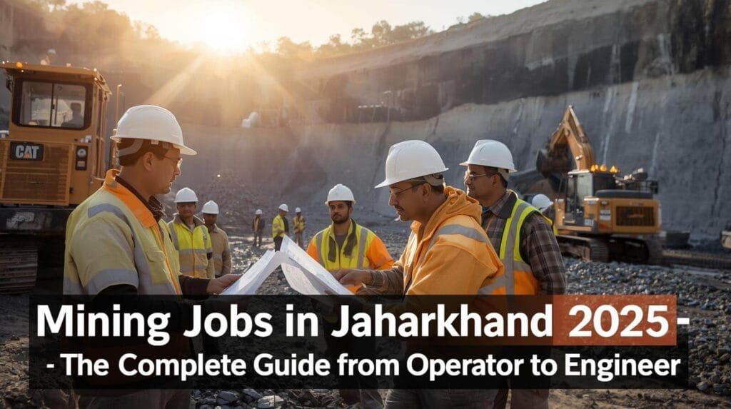 झारखंड में माइनिंग जॉब्स: ऑपरेटर, इंजीनियर, सेफ्टी ऑफिसर – सैलरी और योग्यता mining jobs in jharkhand operator jobs-jharkhand