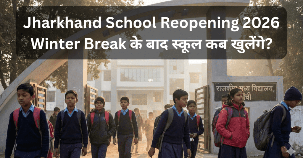 Jharkhand School Reopening Date January 2026: Winter Break के बाद स्कूल कब खुलेंगे? 6 Jharkhand School Reopening Date January 2026: Winter Break के बाद स्कूल कब खुलेंगे?